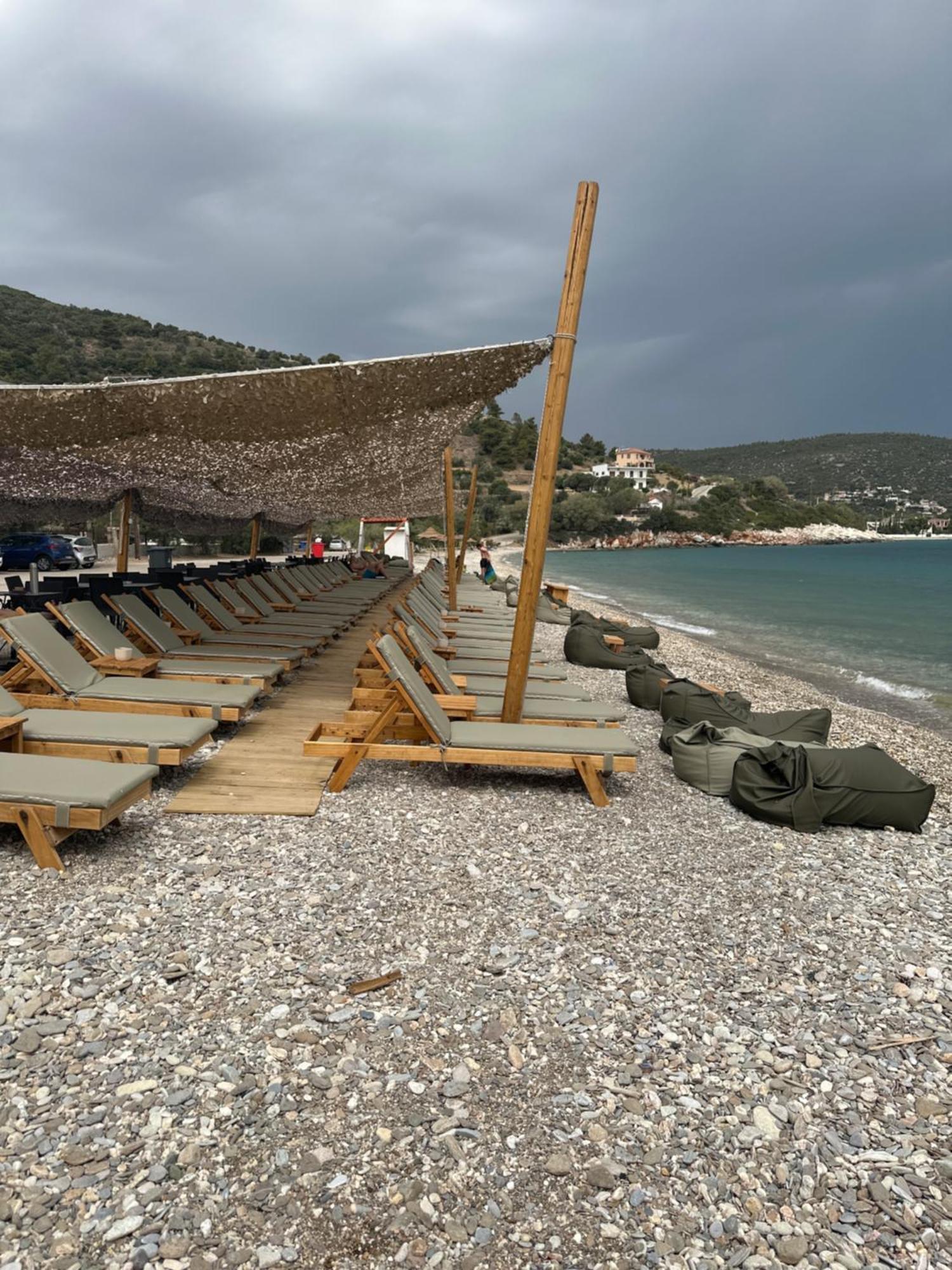 Вилла Eratous Seaside House Agii Dimitrios ke Panteleimon Экстерьер фото