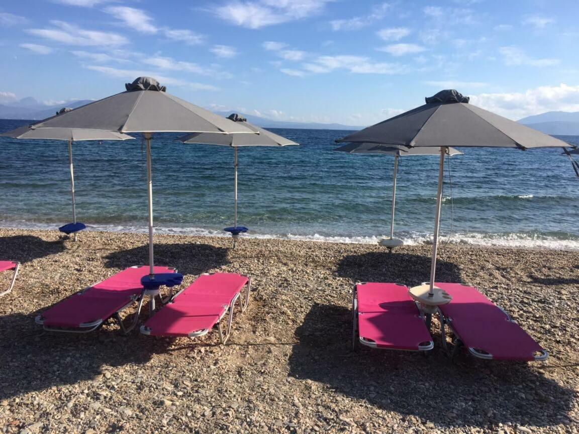 Вилла Eratous Seaside House Agii Dimitrios ke Panteleimon Экстерьер фото